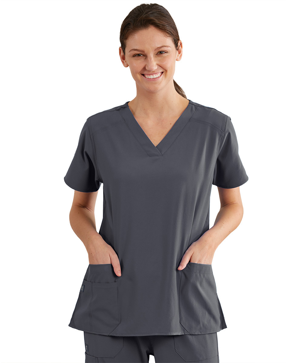 Women’s WonderWink INDY™ V-Neck Scrub Tops