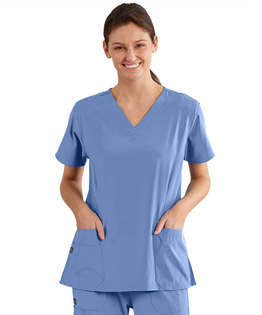 Women’s WonderWink INDY™ V-Neck Scrub Tops