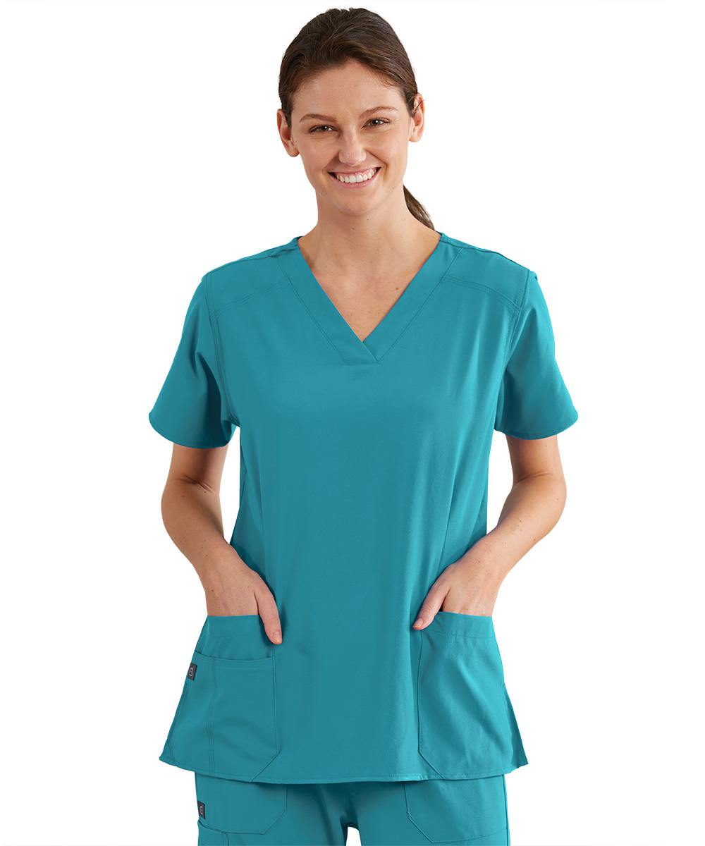 Women’s WonderWink INDY™ V-Neck Scrub Tops