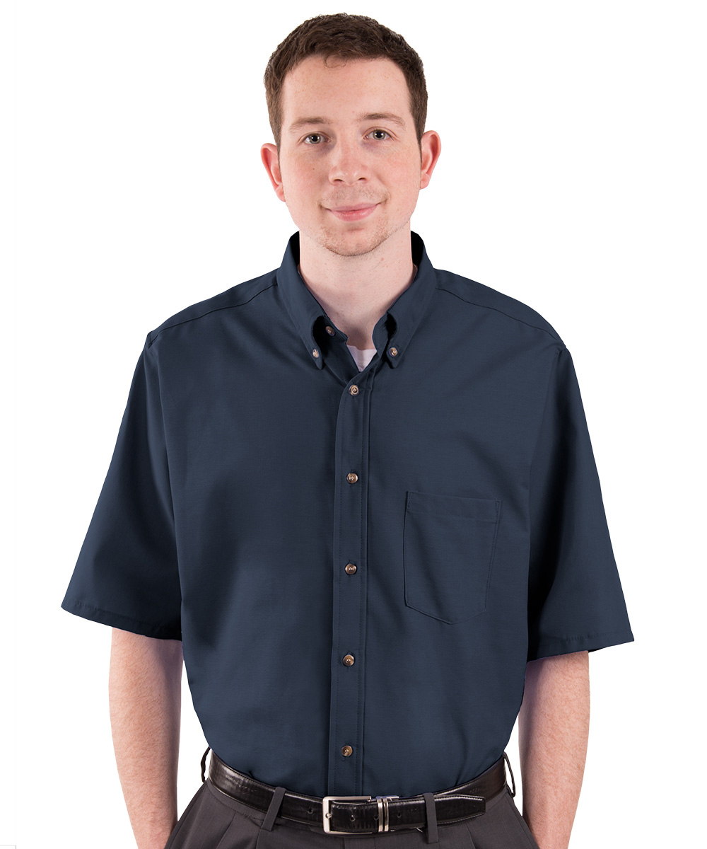 Men's Short Sleeve Performance Poplin Shirt