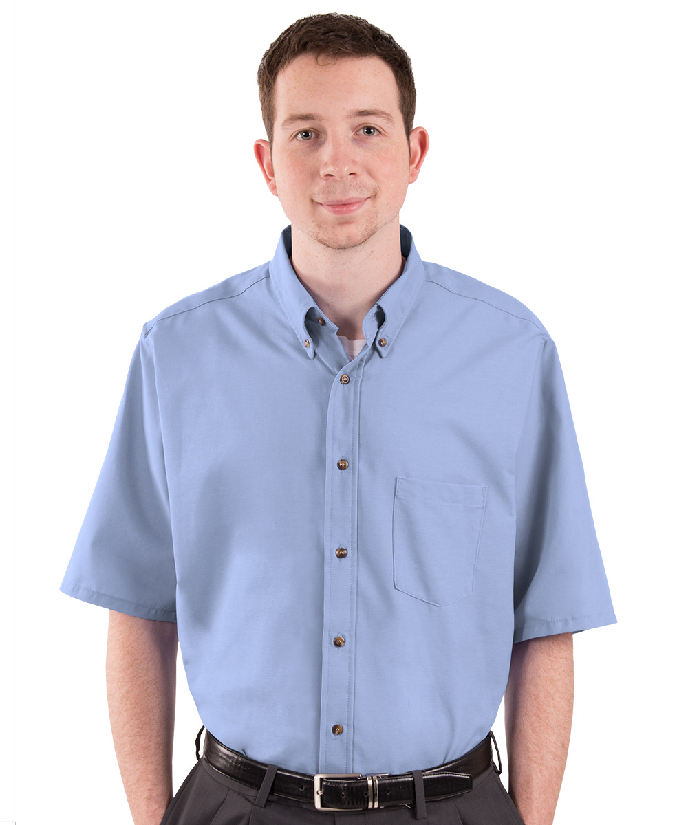 Men's Short Sleeve Performance Poplin Shirt