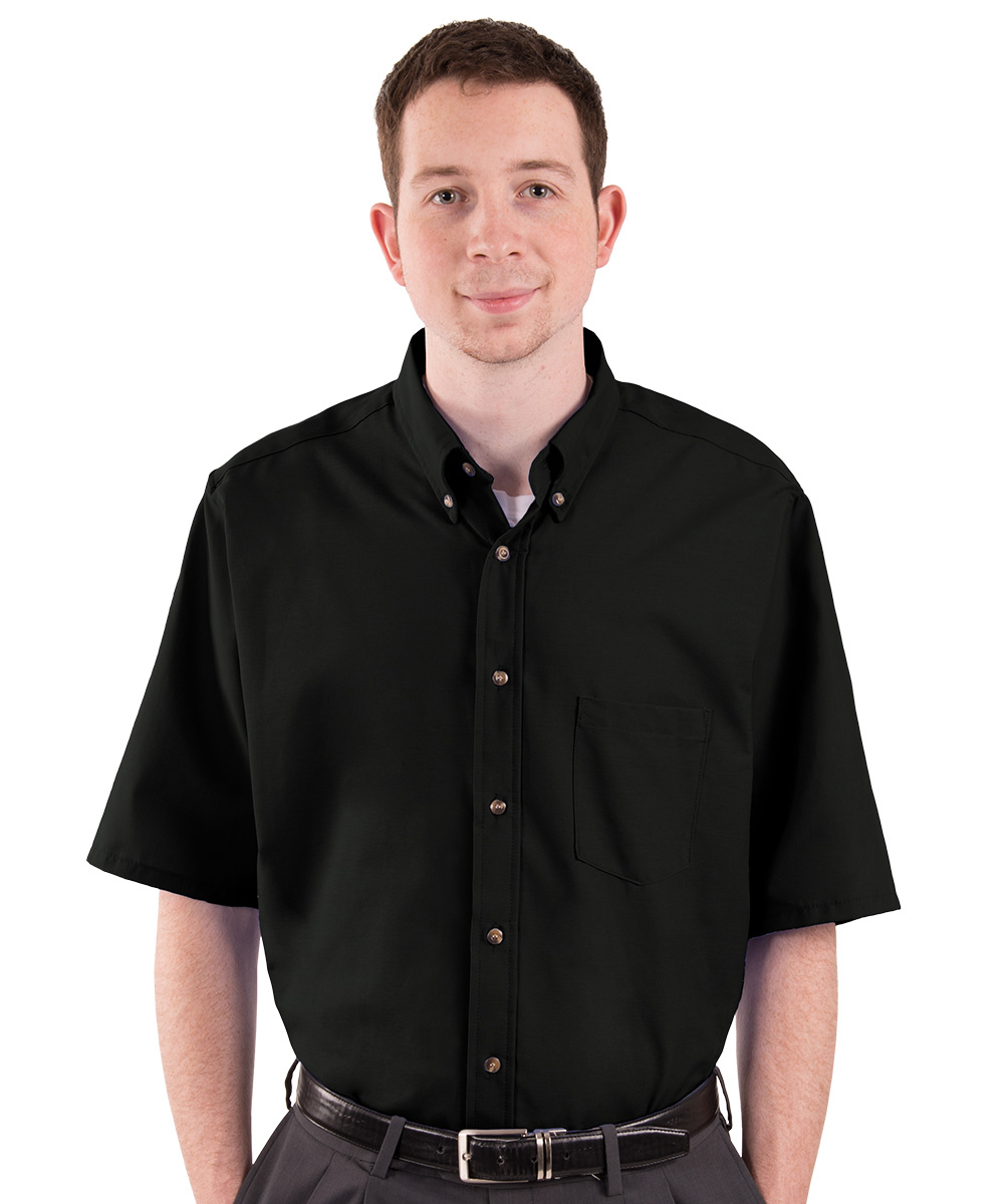 Men's Short Sleeve Performance Poplin Shirt
