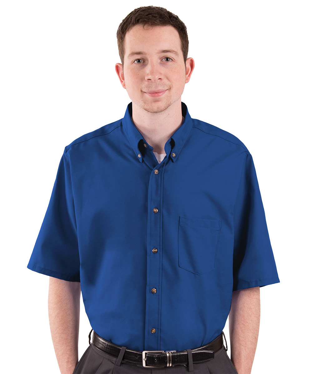 Men's Short Sleeve Performance Poplin Shirt