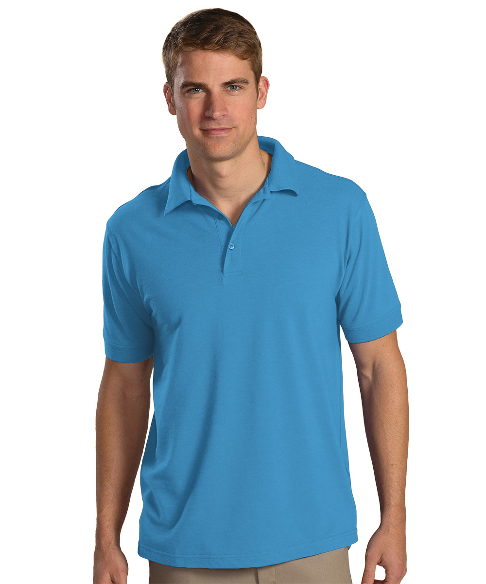 Soft-Touch Short Sleeve Blended Polos