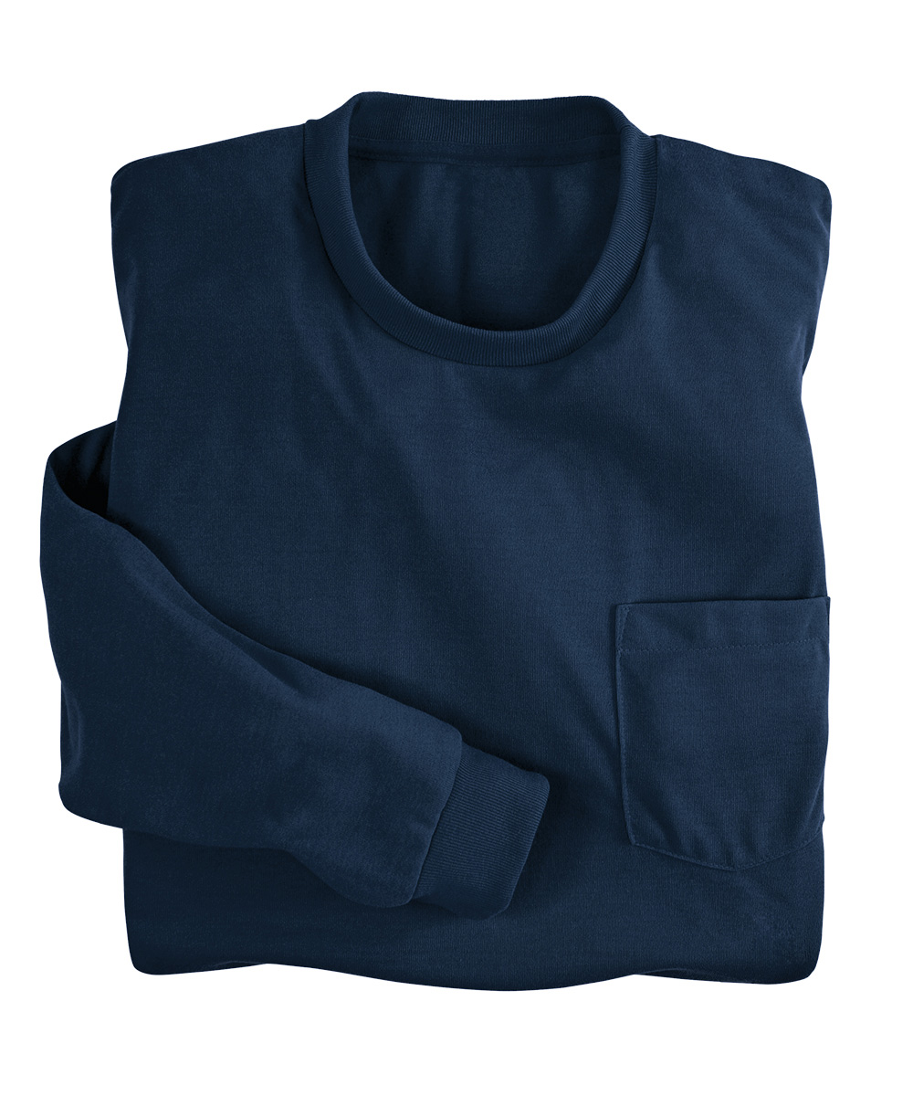 Long Sleeve T-Shirt with Pocket