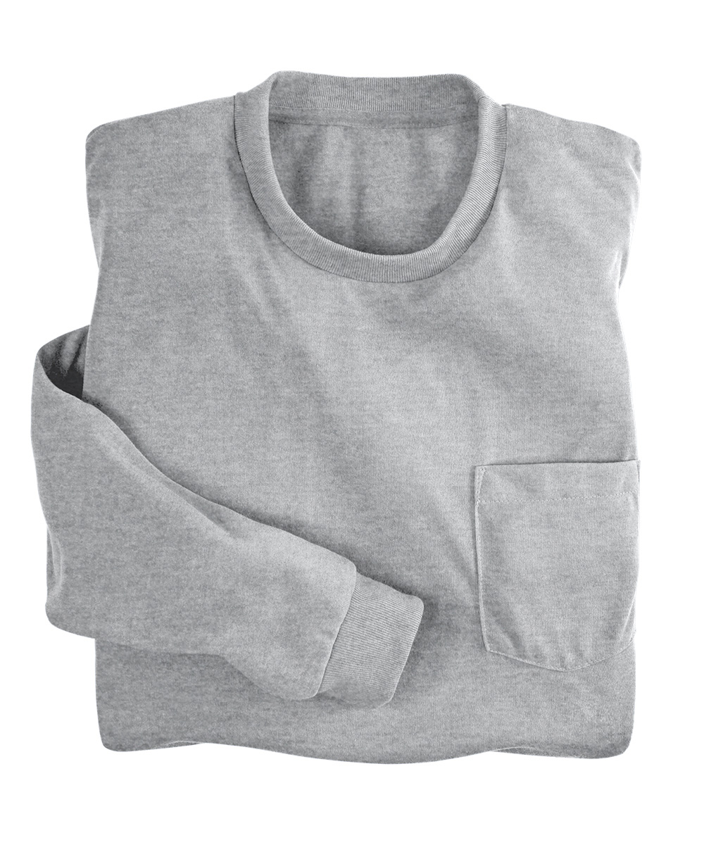 Long Sleeve T-Shirt with Pocket