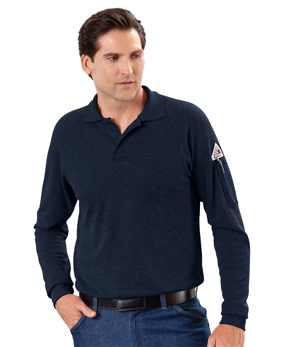 Bulwark® FR Long Sleeve Polo Shirts