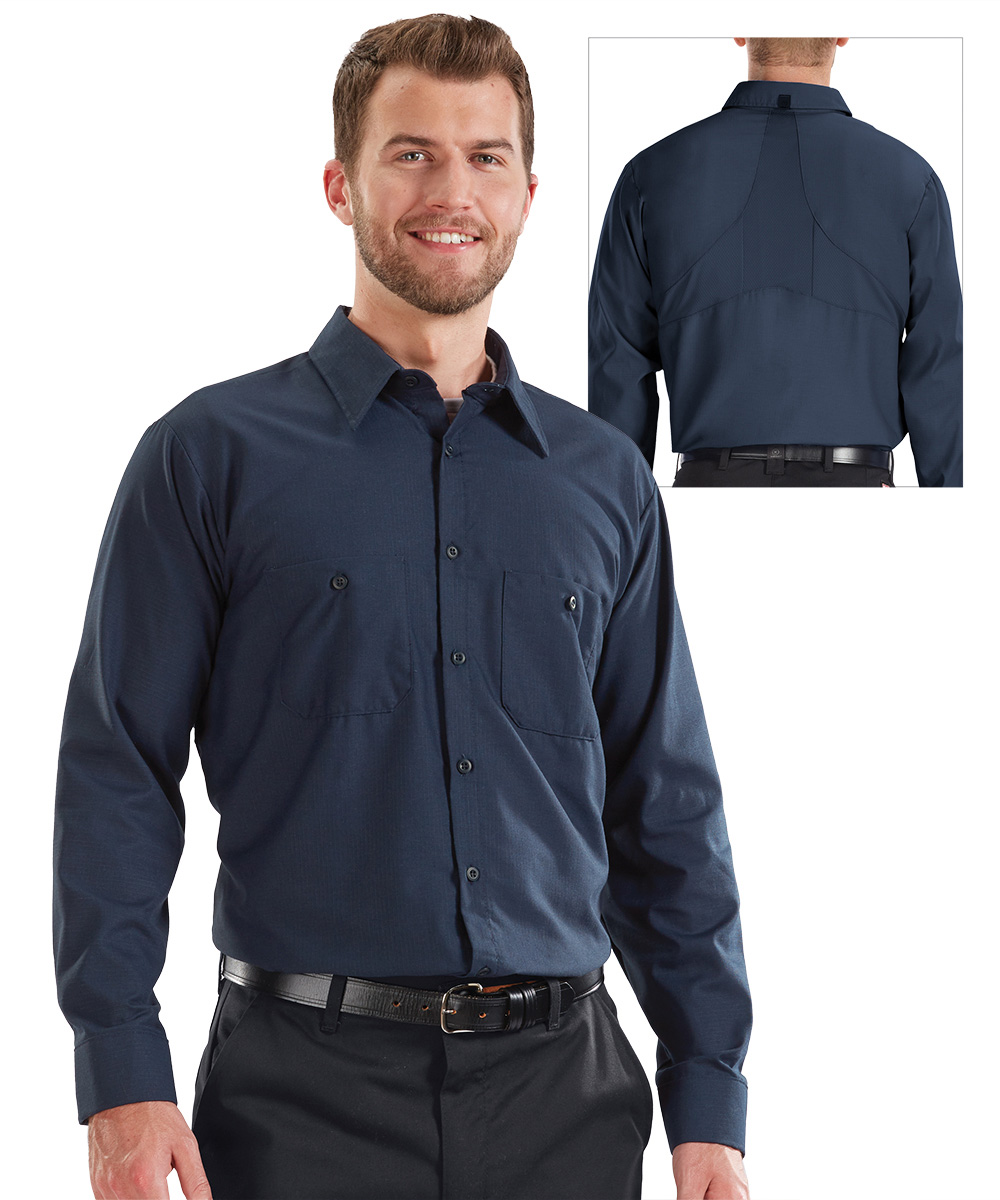 MIMIX™ Long Sleeve Ripstop Work Shirts