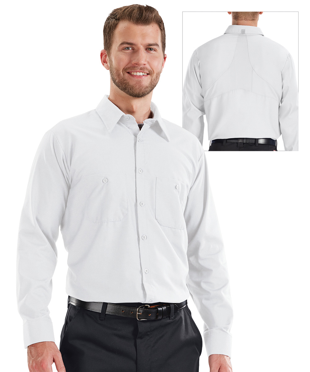 MIMIX® Long Sleeve Ripstop Work Shirts