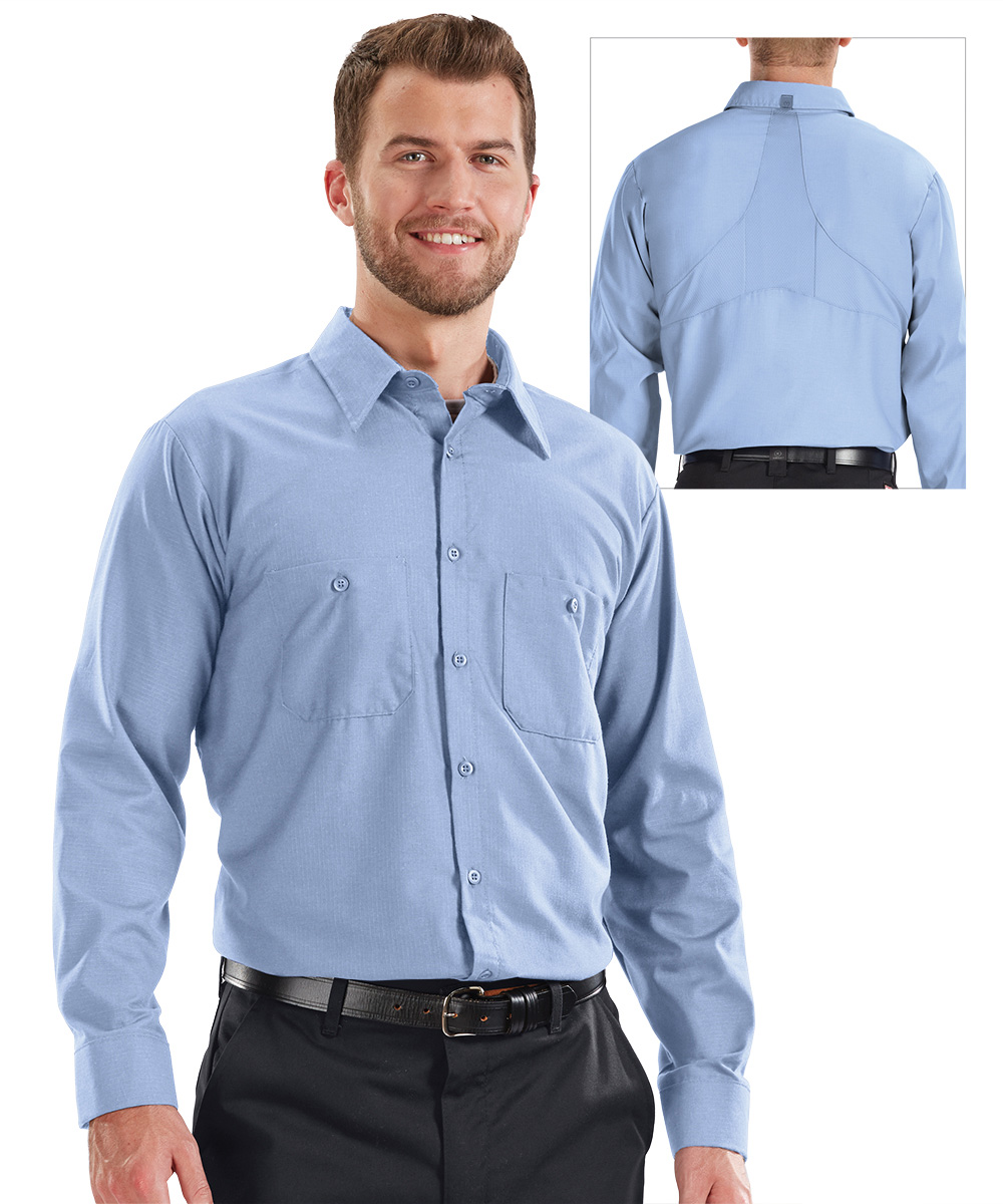 MIMIX™ Long Sleeve Ripstop Work Shirts