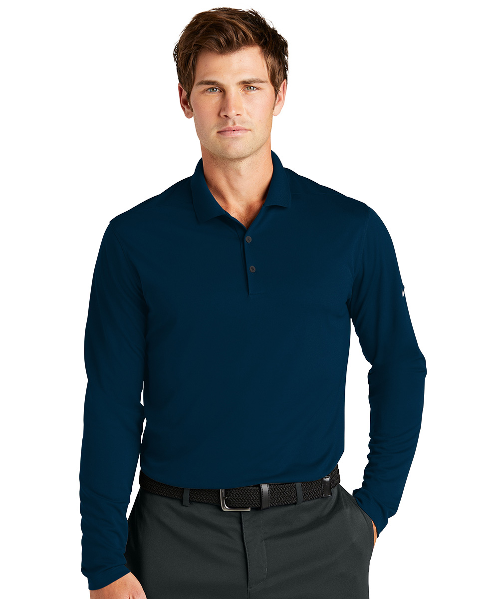 Nike® Long Sleeve Dri-FIT Piqué 2.0 Polos
