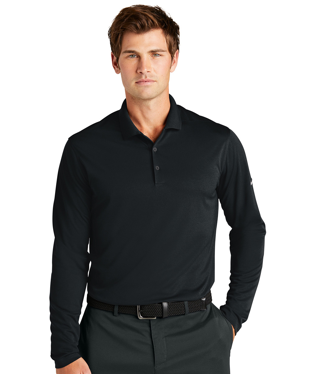Nike® Long Sleeve Dri-FIT Piqué 2.0 Polos