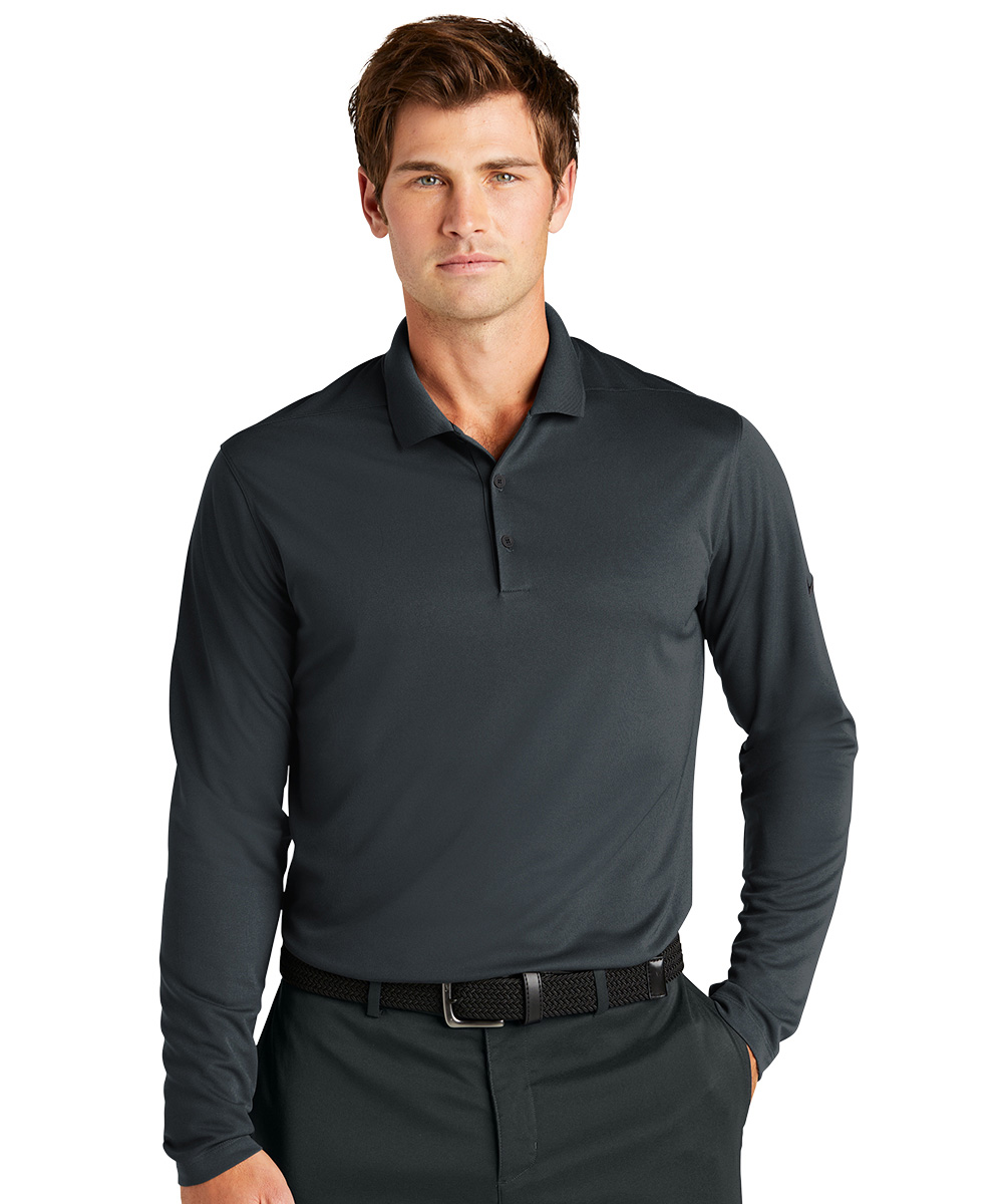 Nike® Long Sleeve Dri-FIT Piqué 2.0 Polos