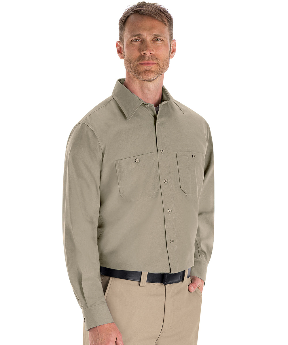 Dickies® Long Sleeve Canvas Work Shirts