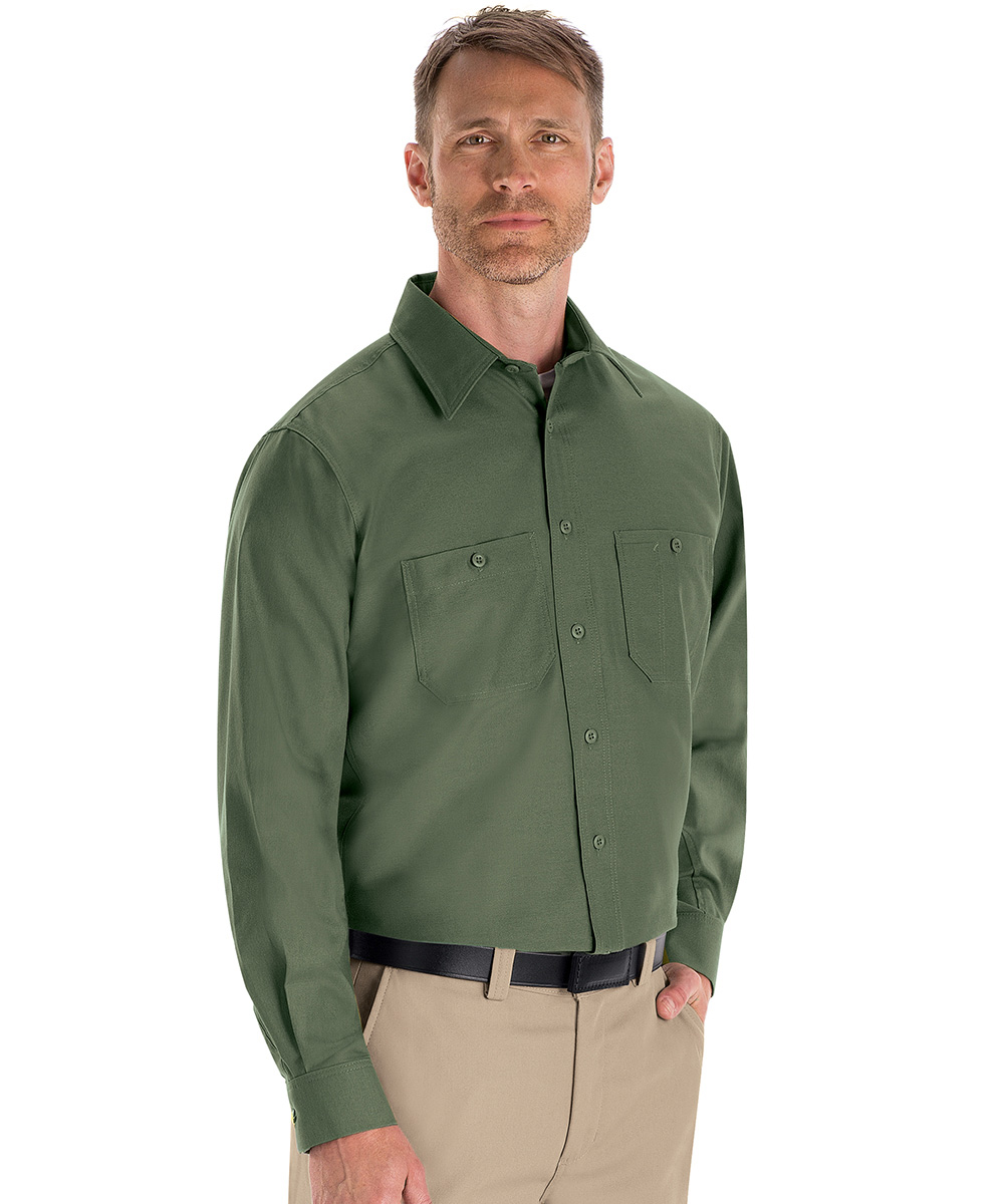 Dickies® Long Sleeve Canvas Work Shirts