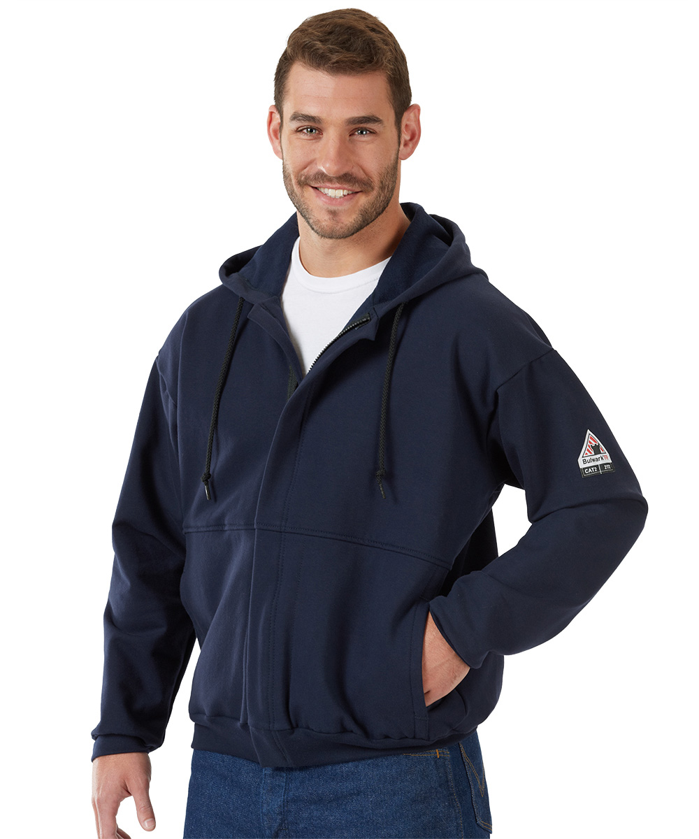 Bulwark® FR Full-Zip Hooded Sweatshirts