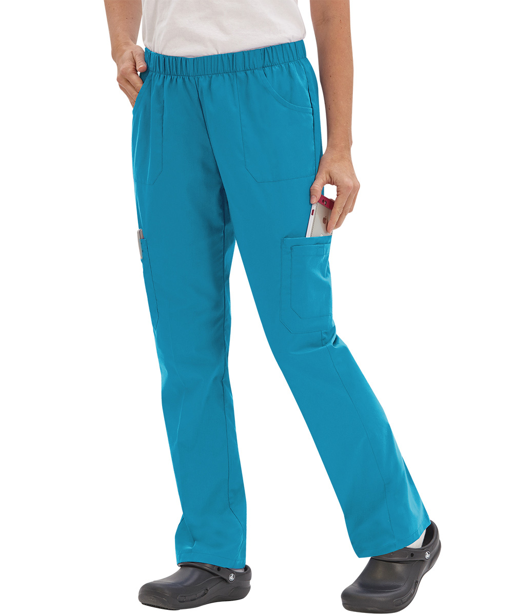Women’s Straight-Leg Cargo Scrub Pants