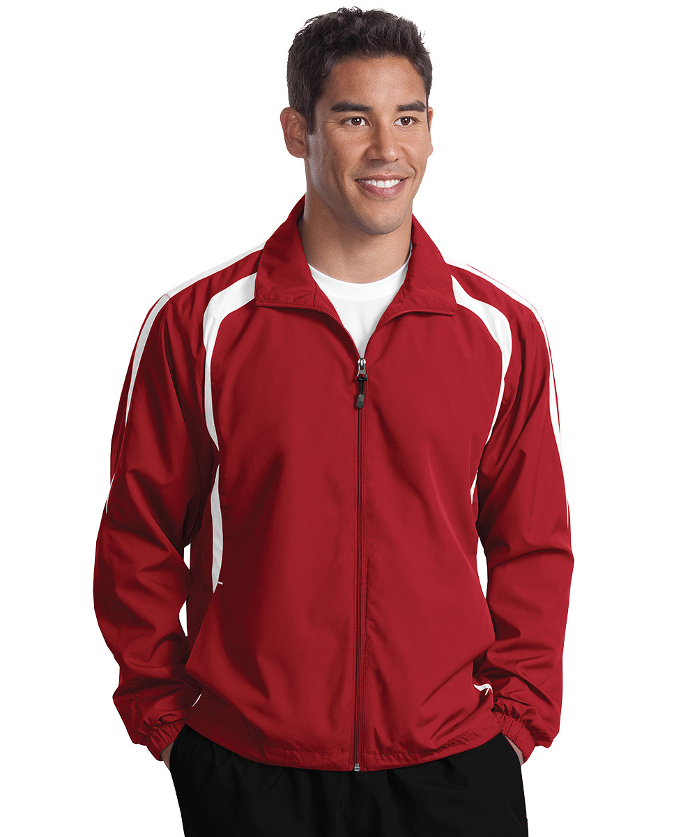 Color-Block Raglan Jackets with Zip Front