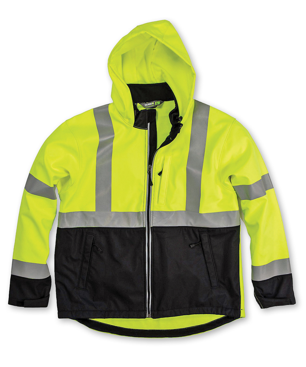 Berne® High Visibility Soft-Shell Jackets