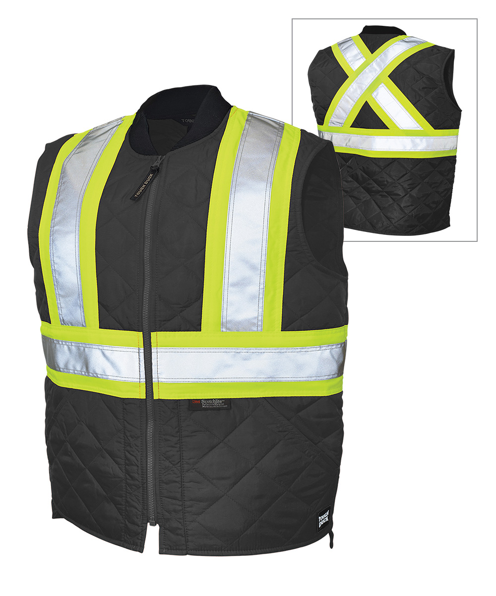 Tough Duck Quilted Safety Freezer Vests
