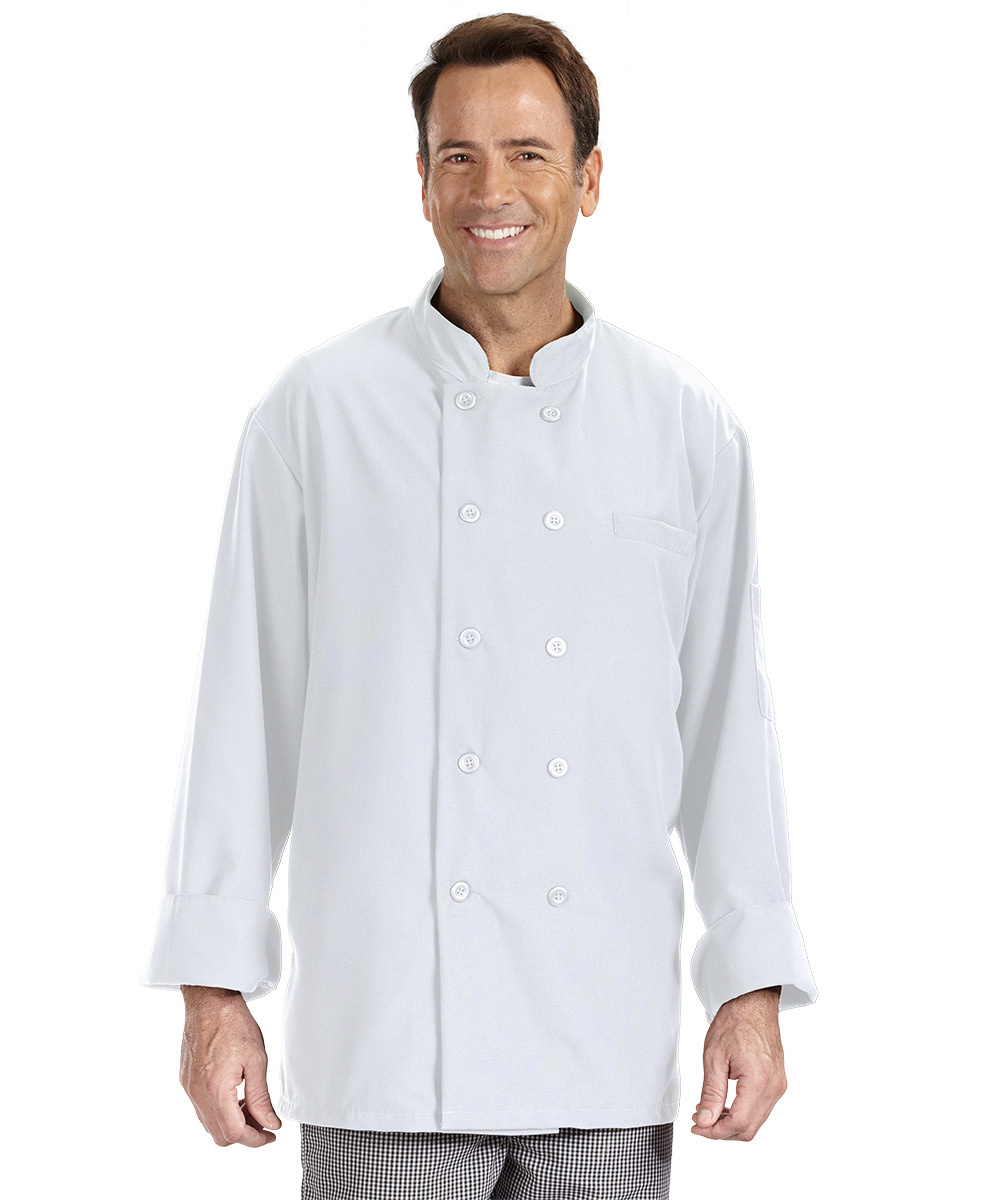 Long Sleeve Mesh-Back Chef Coats