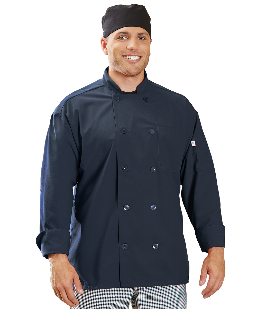 Long Sleeve Mesh-Back Chef Coats