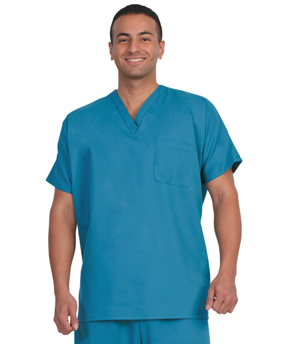 Unisex Short Sleeve Scrub Tops