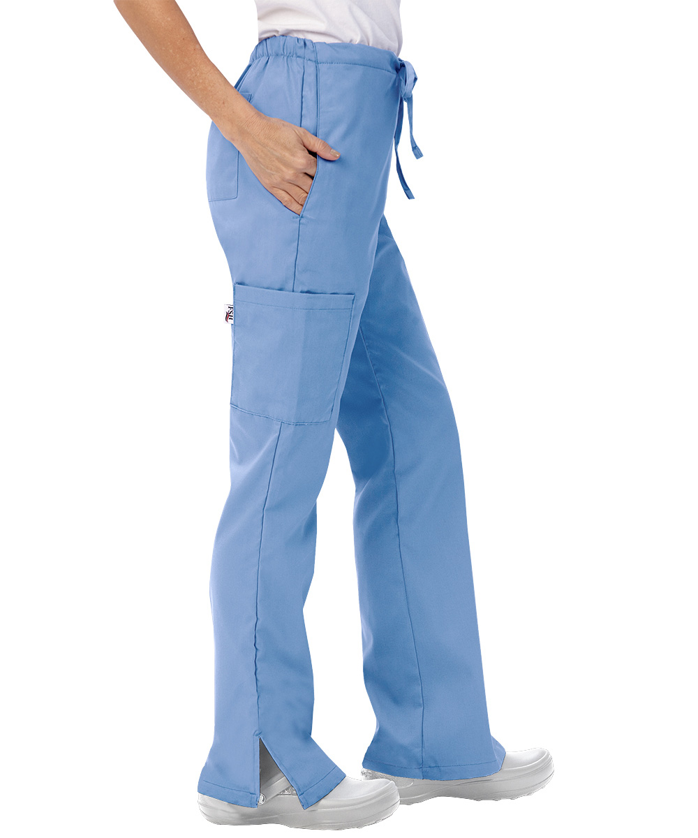 Women’s Flare-Leg Cargo Scrub Pants