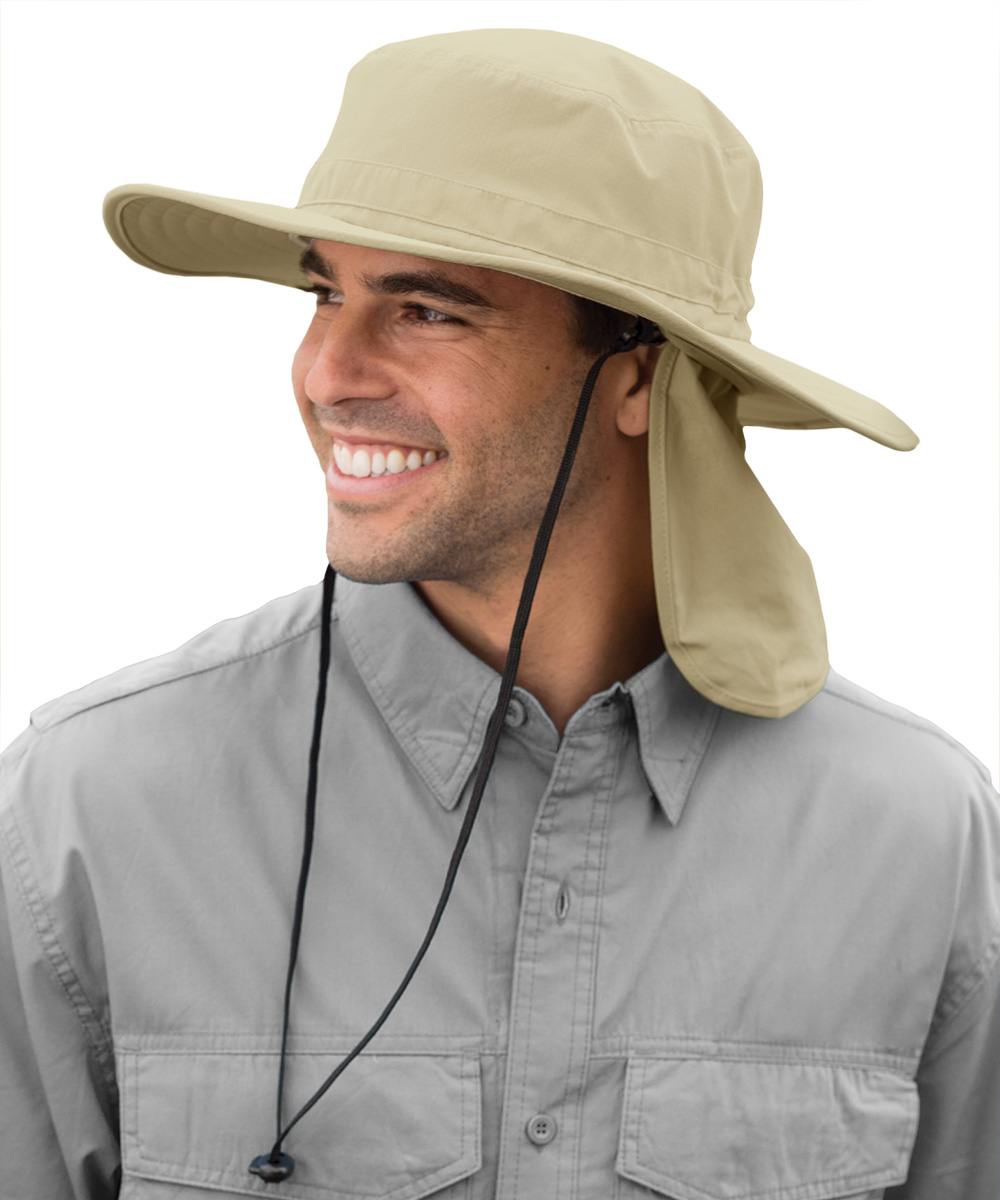 Wide-Brim Ripstop Hats