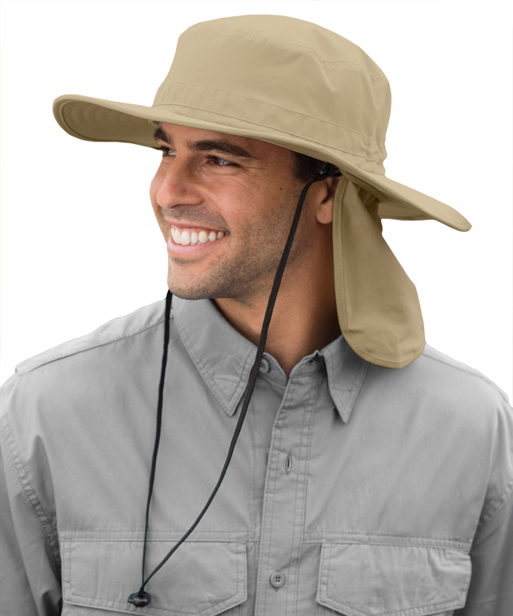 Wide-Brim Ripstop Hats