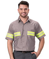 Spotlite LX® Enhanced Visibility Short Sleeve Work Shirts