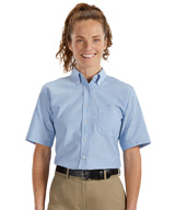 Women's Short Sleeve Oxfords