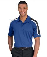 Sport-Tek® Tricolor Micro Piqué Polos