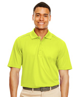 Radiant Performance Piqué Polos with Reflective Piping