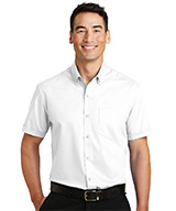 Men's SuperPro™ Twill Short Sleeve Shirts