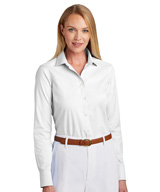 Women's Wrinkle-Free Stretch Pinpoint Shirts
