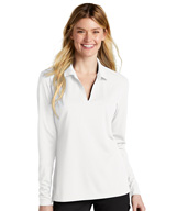 Nike® Women’s Long Sleeve Dri-FIT Piqué 2.0 Polos