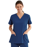 Women’s WonderWink INDY™ V-Neck Scrub Tops