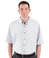 Men's Short Sleeve Performance Poplin Shirt