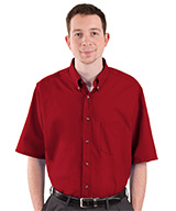 Men's Short Sleeve Performance Poplin Shirt
