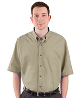 Men's Short Sleeve Performance Poplin Shirt