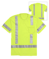 High Visibility Short Sleeve T-Shirts with Pocket