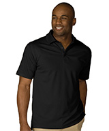 Men's Soft-Touch Polyester Polos