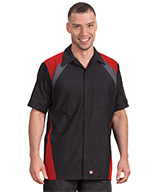 Tricolor Short Sleeve Ripstop Shirts