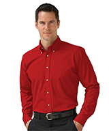 Men's Button-Down Collar Long Sleeve Poplin Shirts