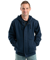 Berne® Flame Resistant Zip-Front Hooded Sweatshirts