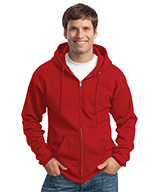 Full-Zip Front Fleece Sweatshirts
