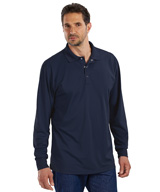 UniSport® Men's Long Sleeve Polo Shirts