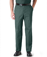 SofTwill® Flat-Front Uniform Pants