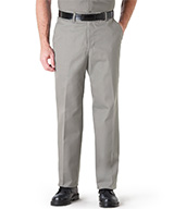 SofTwill® Flat-Front Uniform Pants